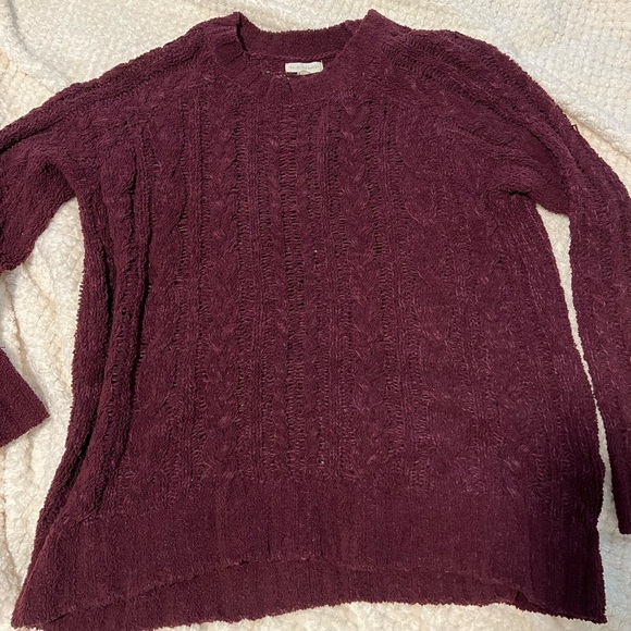 Burgundy Sweater (oversized) - Picture 5 of 5